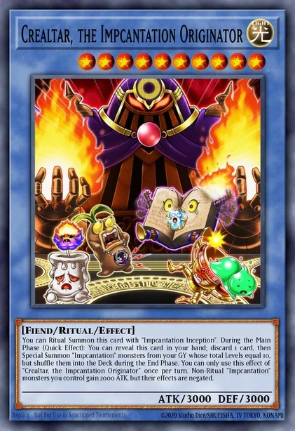 Crealtar, the Impcantation Originator