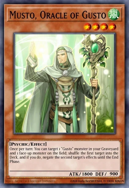 Musto, Oracle of Gusto