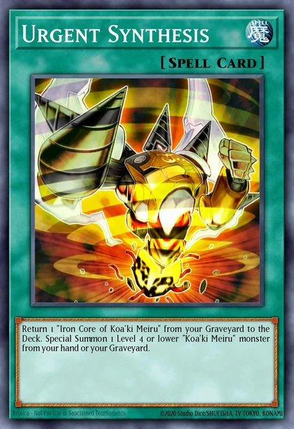 Urgent Synthesis